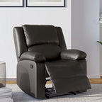 Fauteuil inclinable manuel en similicuir