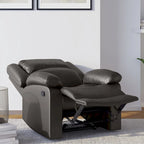 Fauteuil inclinable manuel en similicuir