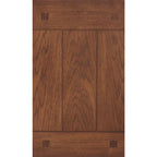 Beistelltisch aus Holz in Braun - 13 W x 22.13 D x 23.13 H