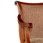 Stołek barowy Bordeaux Warm Cherry z obrotem, 30-calowy