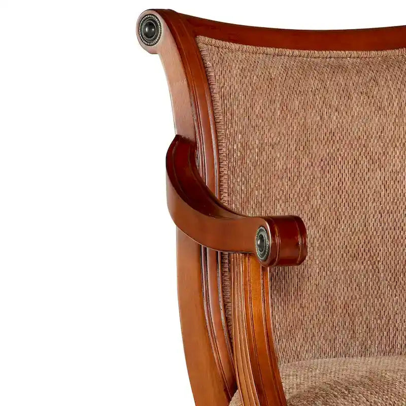 Barhocker Bordeaux Warm Cherry mit Drehfunktion, 30 Zoll