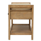 Aufbewahrungsbank für den Eingangsbereich mit gepolsterter Sitzfläche und Schubladen - 39L x 14W x 19.8H