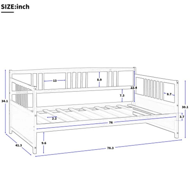 Bedroon Wooden Daybed