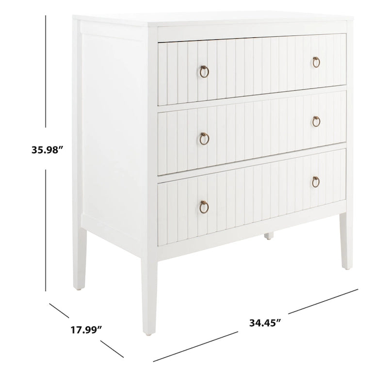 Susana White 3-Drawer Chest