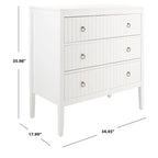 Susana White 3-Drawer Chest