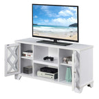 TV-Schrank mit Stauraumschränken und Regalen für Fernseher bis zu 55 Zoll