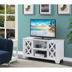 TV-Schrank mit Stauraumschränken und Regalen für Fernseher bis zu 55 Zoll
