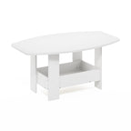 Simple Design Coffee Table with Storage Compartment, Espresso