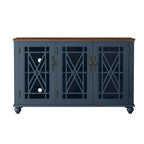 55 Zoll Küchenschrank im Vintage-Stil, Buffet- und Sideboard-Schrank - 55 Zoll Breite