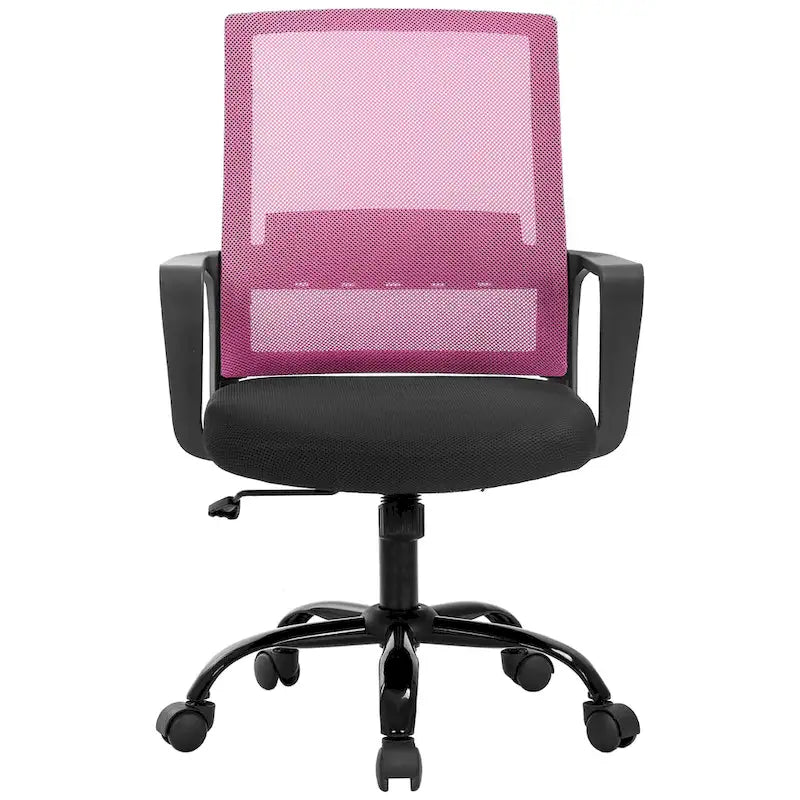 Nowoczesne ergonomiczne obrotowe krzesło biurowe z regulacją wysokości i podparciem lędźwiowym